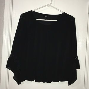 A black blouse